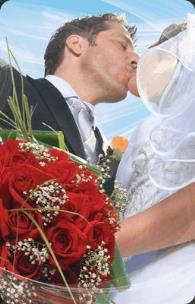 Opakowanie Mini kartka 3D Ślub