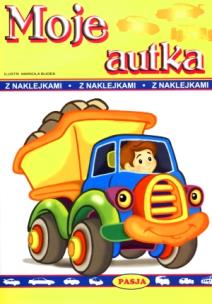 Okładka książki Moje autka z naklejkami