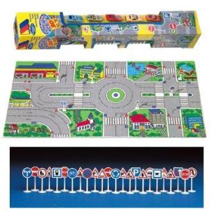 Opakowanie Molto Mata piankowa miasto 124x60cm