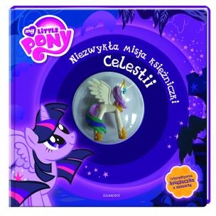 Okładka książki My Little Pony. Niezwykła misja księżniczki Celestii