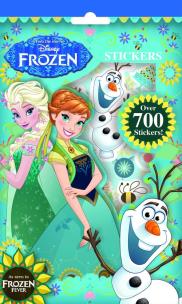 Opakowanie Naklejki 700 sztuk Frozen Fever