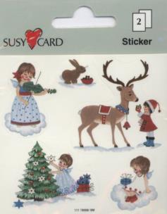 Opakowanie Nalepka Urocze święta