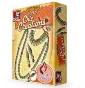 Okładka książki Naszyjnik, kolczyki, bransoletka TOY KRAFT