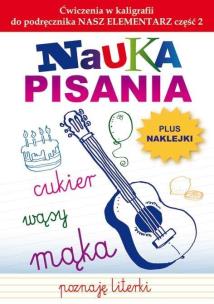 Okładka książki Nauka pisania. Ćwiczenia w kaligrafi