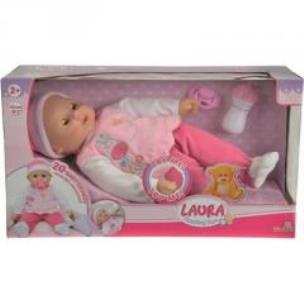 Opakowanie New Born Baby Lalka jedząca Laura 42cm