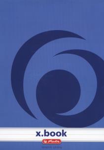 Okładka książki Notatnik szkolny A4 x.book w linie 50 kartek