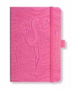 Opakowanie Notes Ivory A6 Flaming Różowy kratka