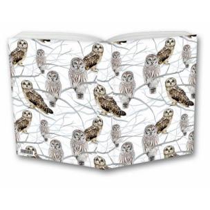 Opakowanie Notes XL Białe Sowy