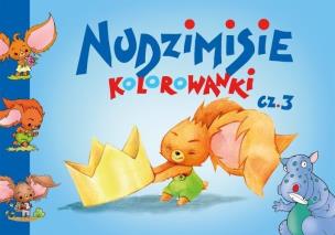 Okładka książki Nudzimisie Kolorowanka część 3