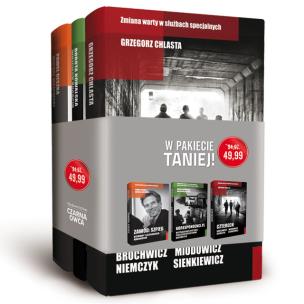 Okładka książki Pakiet Literatura faktu. Czterech; Korespondenci.pl; Zawód: szpieg