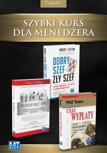 Okładka książki Pakiet. Szybki kurs dla menedżera