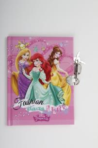 Opakowanie Pamiętnik z kłódką Księżniczki