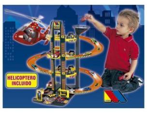 Opakowanie Parking 4-poziomowy z helikopterem