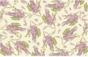 Opakowanie Perfumowany papier ozdobny Wisteria (6szt)