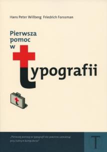 Okładka książki Pierwsza pomoc w typografii