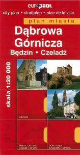 Okładka książki Plan Miasta EuroPilot. Dąbrowa Górnicza br