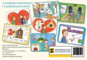 Okładka książki Plansze - 5 przykazań kościelnych i 2 przykazania miłości