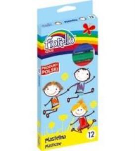 Opakowanie Plastelina 12 kolorów