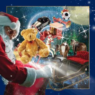 Opakowanie Pocztówka 3D Mikołaj