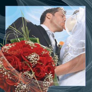 Opakowanie Pocztówka 3D Ślub