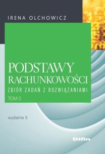Okładka książki Podstawy rachunkowości Zbiór zadań z rozwiązaniami
