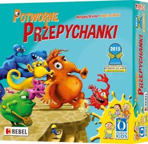 Okładka książki Potworne przepychanki REBEL