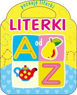 Okładka książki Poznaję literki od A do Z