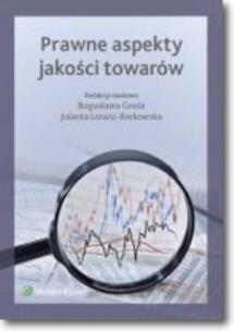 Okładka książki Prawne aspekty jakości towarów