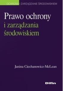 Okładka książki Prawo ochrony i zarządzania środowiskiem