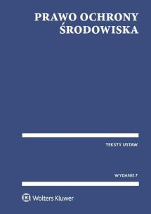 Okładka książki Prawo ochrony środowiska
