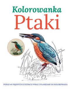 Okładka książki Ptaki Kolorowanka