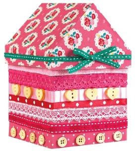 Opakowanie Pudełko domek różowy
