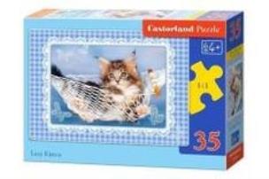 Opakowanie Puzzle 35 Lazy Kitten CASTOR