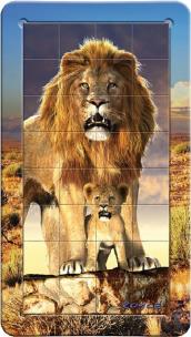 Opakowanie Puzzle 3D Lew 32