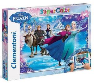 Okładka książki Puzzle 60 App Kraina Lodu 2