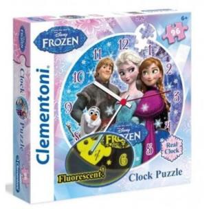 Okładka książki Puzzle 96 Zegar Frozen
