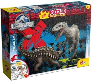 Opakowanie Puzzle dwustronne Jurassic World 108