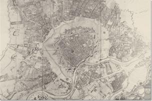 Opakowanie Puzzle Mapa Wiednia 1000