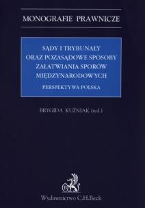 Opakowanie Sądy i trybunały oraz pozasądowe załatwianie sporów międzynarodowych