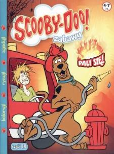 Okładka książki Scooby Doo Zabawy 18 Pali się