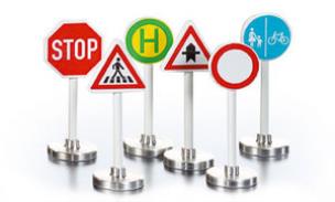 Opakowanie Siku seria 08 znaki drogowe