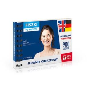 Okładka książki Słownik obrazkowy - Język angielski + niemiecki