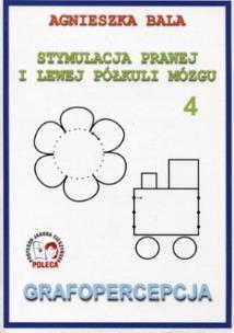 Okładka książki Stymulacja prawej i lewej...4 Grafopercepcja