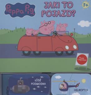 Okładka książki Świnka Peppa Jaki to pojazd? + puzzle