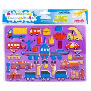 Opakowanie Szablon plastikowy pojazdy