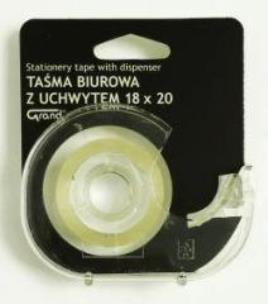 Opakowanie Taśma samoprzylepna z gilotyną