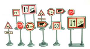 Opakowanie Teama Znaki drogowe