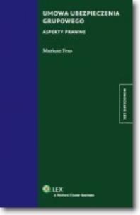 Okładka książki Umowa ubezpieczenia grupowego