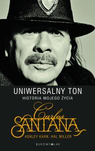 Uniwersalny ton. Historia mojego życia. Autor: Carlos Santana. Multiszop.pl Okładka książki Uniwersalny ton. Historia mojego życia