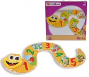 Okładka książki Wąż - puzzle edukacyjne, 12 elementowy